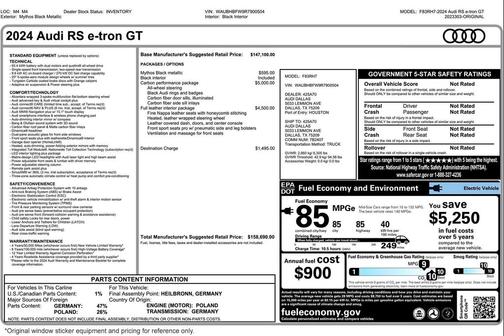 2024 Audi RS e-tron GT quattro