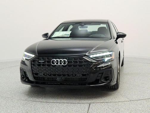 mythos black metallic 2026 Audi A8 55 TFSI quattro Tiptronic