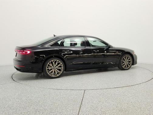 mythos black metallic 2026 Audi A8 55 TFSI quattro Tiptronic