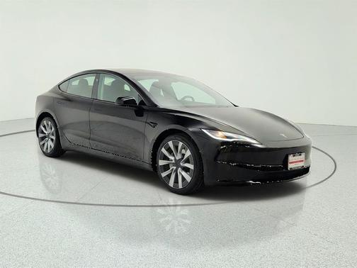 Solid Black 2024 Tesla Model 3 Long Range