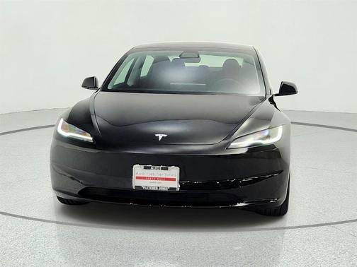 Solid Black 2024 Tesla Model 3 Long Range