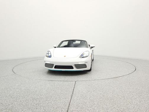White 2025 Porsche 718 Boxster Roadster
