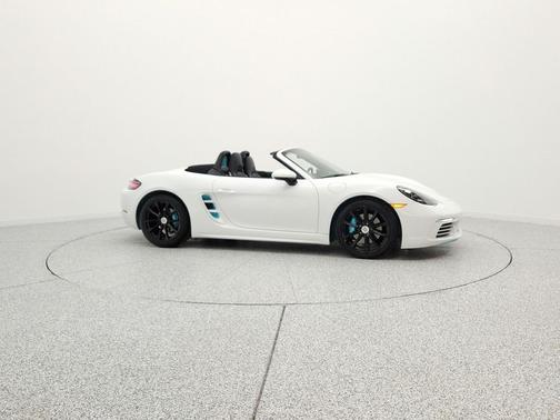 White 2025 Porsche 718 Boxster Roadster