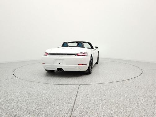 White 2025 Porsche 718 Boxster Roadster