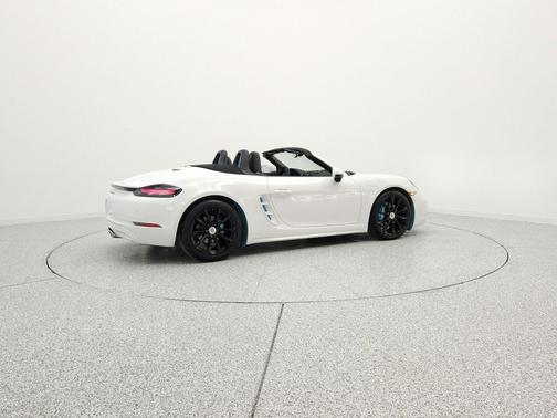 White 2025 Porsche 718 Boxster Roadster