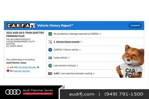 2025 Audi Q6 e-tron Premium Plus quattro