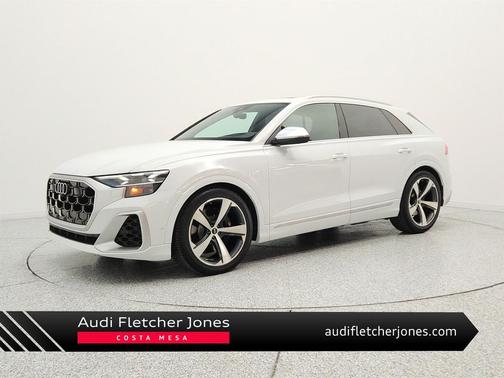 Glacier White Metallic 2024 Audi SQ8 4.0T Prestige