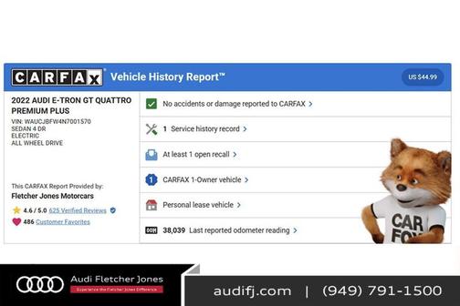 2022 Audi e-tron GT Premium Plus