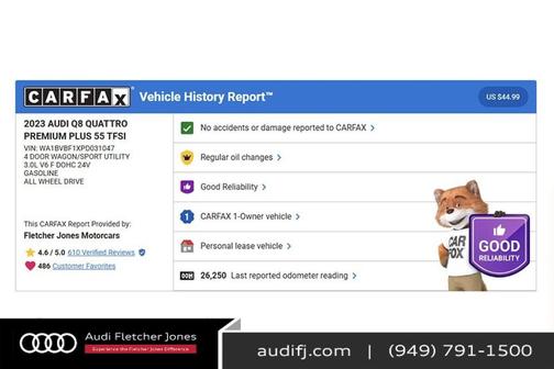 2023 Audi Q8 55 Premium Plus