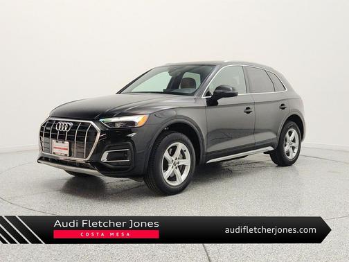 Brilliant Black 2023 Audi Q5 40 Premium