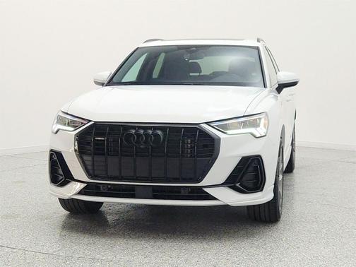 Glacier White Metallic 2023 Audi Q3 45 S line Premium Plus