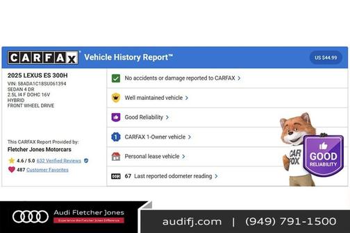 2025 Lexus ES 300h Base