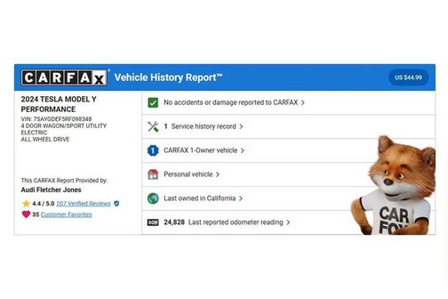 2024 Tesla Model Y Performance Dual Motor All-Wheel Drive