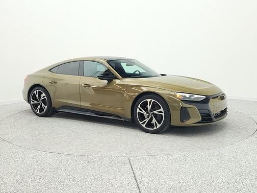 Tactical Green Metallic 2024 Audi e-tron GT Premium Plus quattro