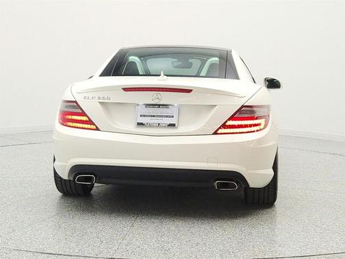 Diamond White Metallic 2015 Mercedes-Benz SLK-Class SLK350