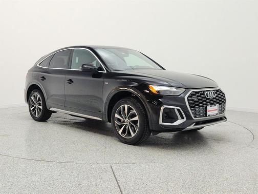 Mythos Black Metallic 2023 Audi Q5 45 S line Premium Plus