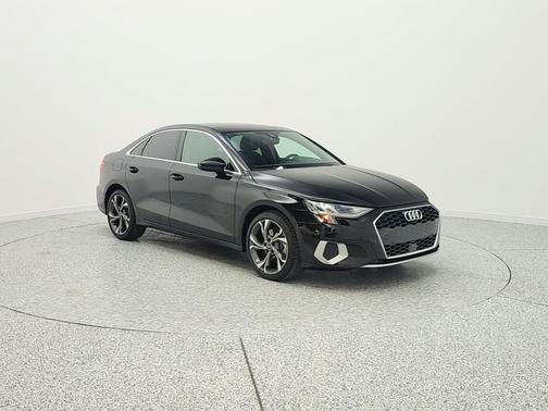 Brilliant Black 2022 Audi A3 Premium