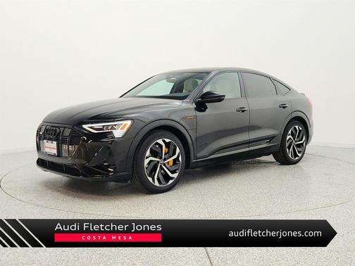 Mythos Black Metallic 2023 Audi e-tron Sportback S line Premium Plus