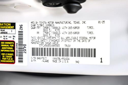 2025 Toyota Tundra SR5