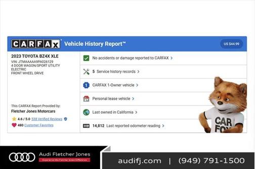 2023 Toyota bZ4X XLE