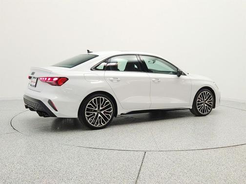 Glacier White Metallic 2025 Audi S3 Premium Plus TFSI quattro S tronic