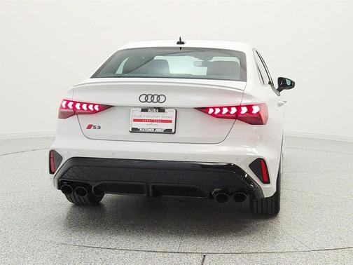 Glacier White Metallic 2025 Audi S3 Premium Plus TFSI quattro S tronic