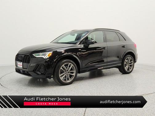 Mythos Black Metallic 2022 Audi Q3 45 S line Premium Plus