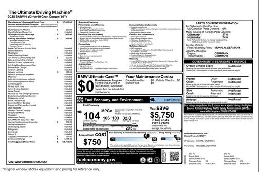 2025 BMW i4 Gran Coupe eDrive40