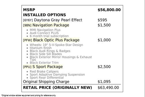 2023 Audi S4 Premium Plus TFSI quattro Tiptronic