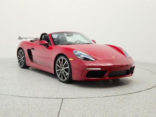 Carmine Red 2021 Porsche 718 Boxster S