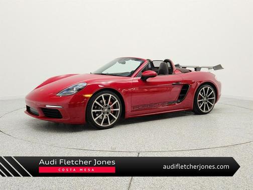 Carmine Red 2021 Porsche 718 Boxster S