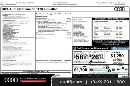 2024 Audi Q5 55 S line Premium Plus
