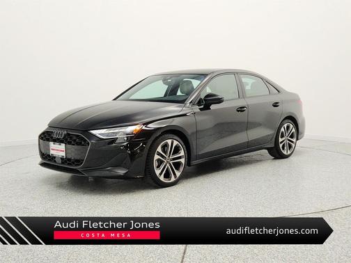 Mythos Black Metallic 2025 Audi A3 Premium