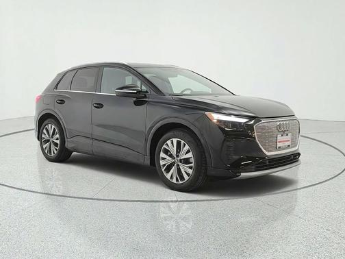 Mythos Black Metallic 2023 Audi Q4 e-tron Premium Plus 40 RWD