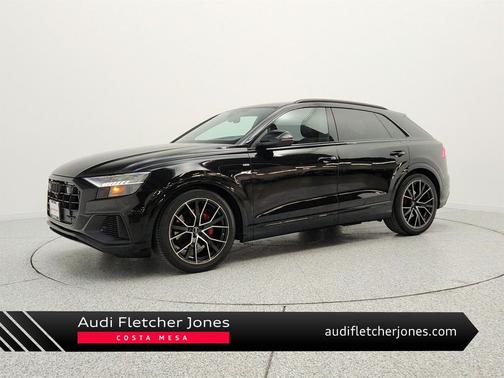 Mythos Black Metallic 2023 Audi Q8 55 Prestige