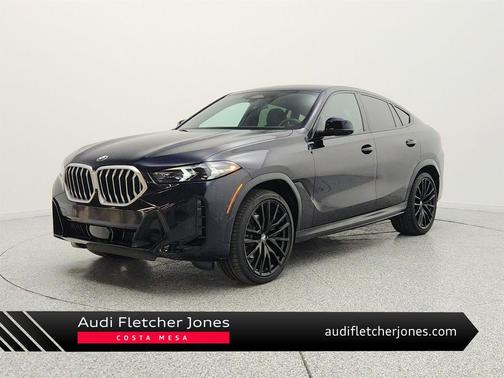 Carbon Black Metallic 2024 BMW X6 xDrive40i