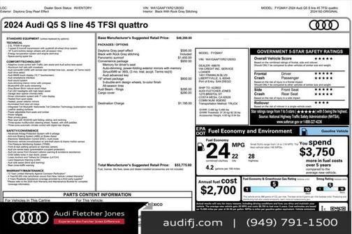 2024 Audi Q5 45 S line Premium