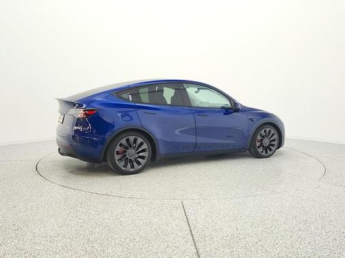 Deep Blue Metallic 2020 Tesla Model Y Long Range Dual Motor All-Wheel Drive