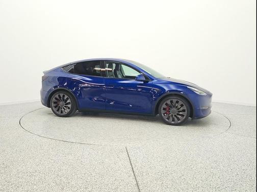 Deep Blue Metallic 2020 Tesla Model Y Long Range Dual Motor All-Wheel Drive