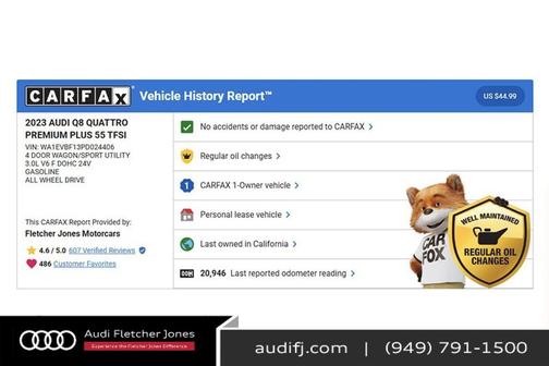 2023 Audi Q8 55 Premium Plus