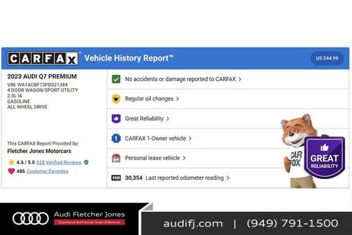 2023 Audi Q7 45 Premium