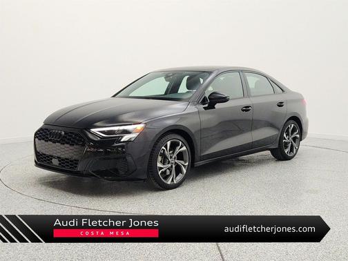 Mythos Black Metallic 2023 Audi A3 Premium
