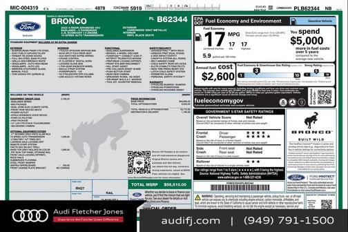 2023 Ford Bronco Badlands