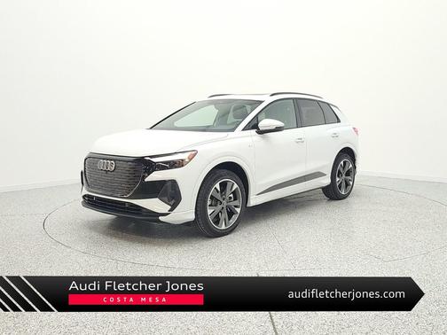 Glacier White Metallic 2023 Audi Q4 e-tron Premium Plus 50 quattro