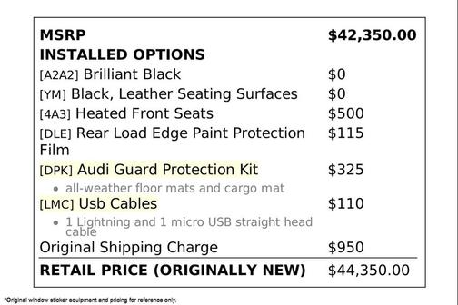 2017 Audi A4 Season of Audi Premium