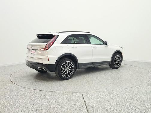 Crystal White Tricoat 2025 Cadillac XT4 Sport