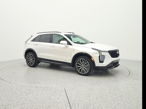 Crystal White Tricoat 2025 Cadillac XT4 Sport