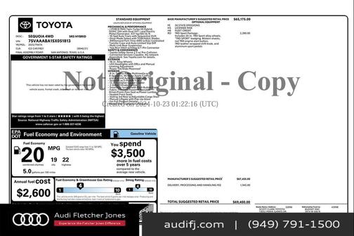 2025 Toyota Sequoia SR5