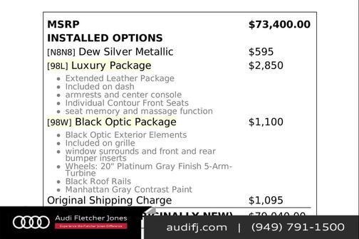 2023 Audi A6 55 Prestige