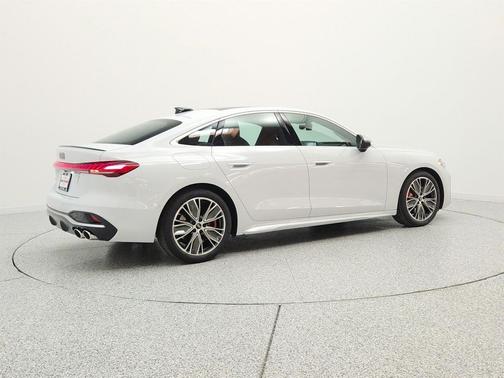 Glacier White Metallic 2026 Audi S5 Premium Plus TFSI quattro S tronic